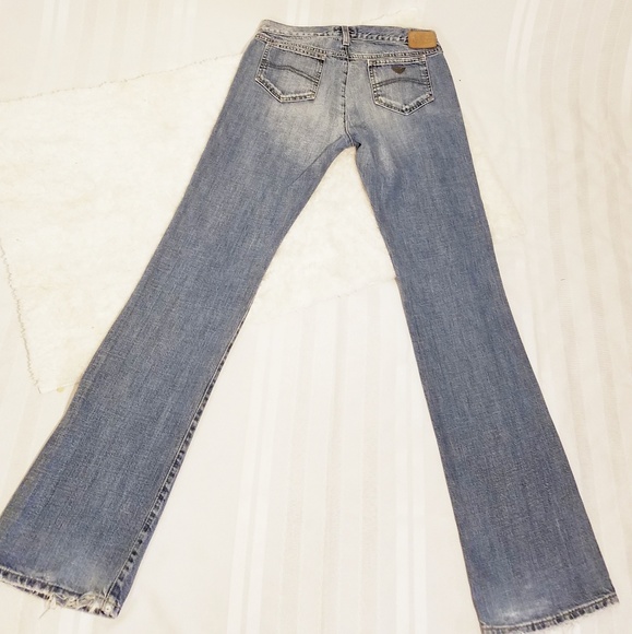 AJ armani Jean's light blue size 27 - Picture 2 of 7